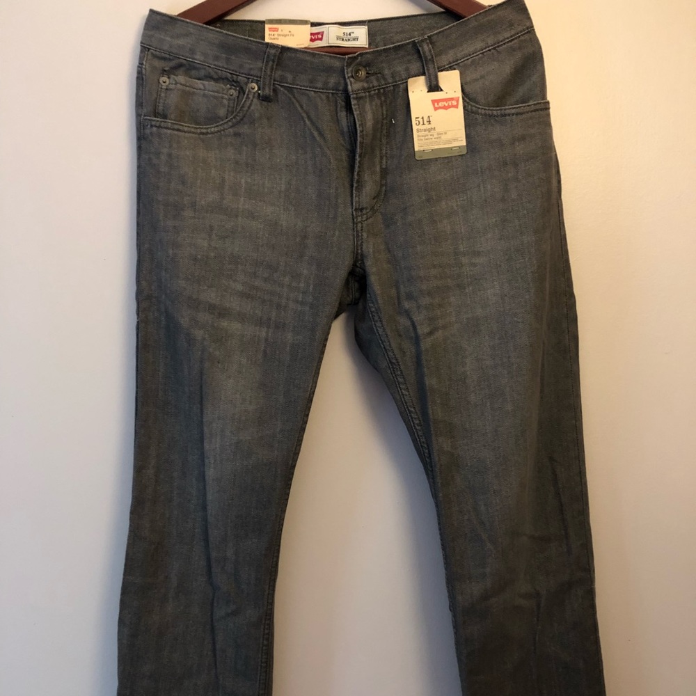 NWT Levi’s 514 Slim/Straight 33 x 28 Denim